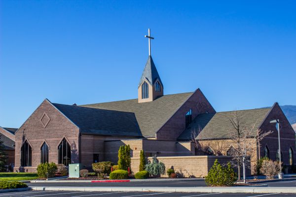 Church Parking Lot Sealcoating in Mandeville